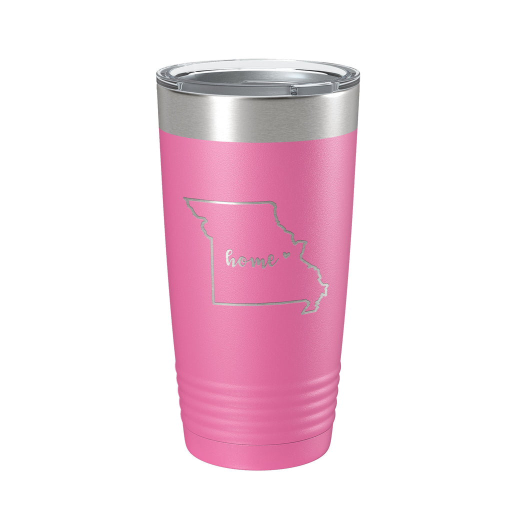 Missouri Tumbler Home State Travel Mug Insulated Laser Engraved Map Coffee Cup 20 oz