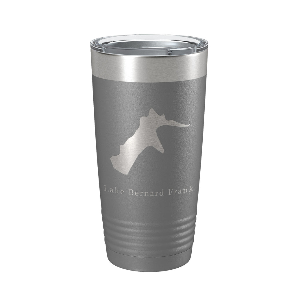 Lake Bernard Frank Map Tumbler Travel Mug Insulated Laser Engraved Coffee Cup Maryland 20 oz