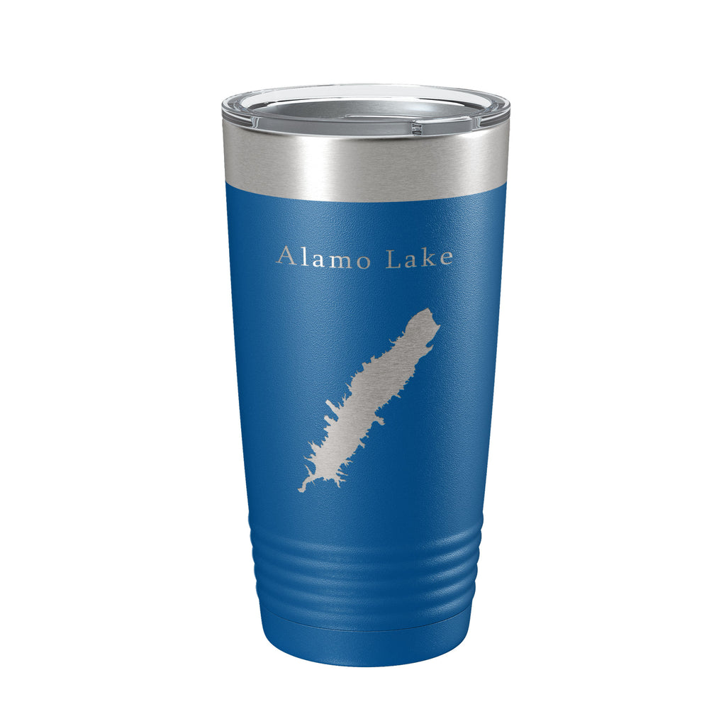 alamo coffee mug Alamo Lake Map Tumbler Travel Mug Insulated Laser Engraved Coffee Cup –  CarveBright