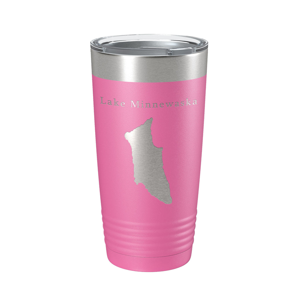 Lake Minnewaska Map Tumbler Travel Mug Insulated Laser Engraved Coffee Cup New York 20 oz