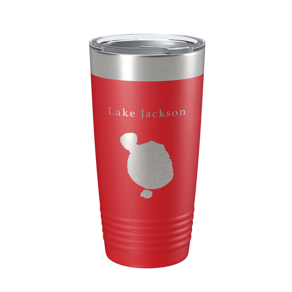 Lake Jackson Map Tumbler Travel Mug Insulated Laser Engraved Coffee Cup Sebring, FL 20 oz