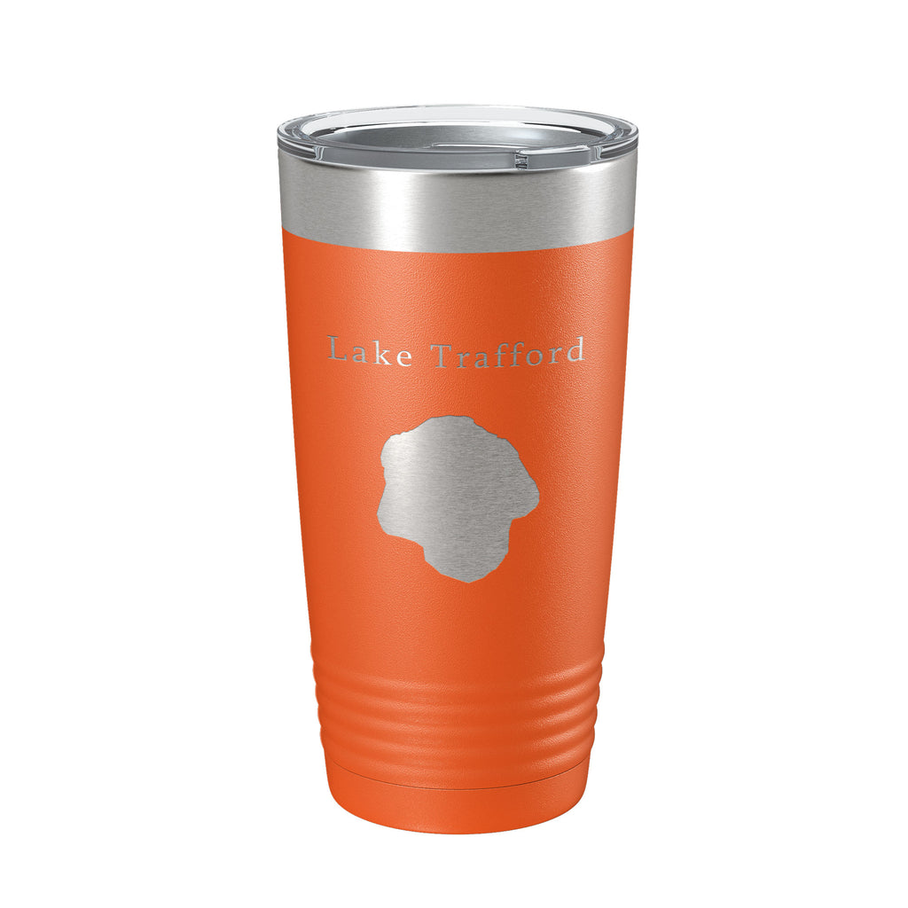 Lake Trafford Map Tumbler Travel Mug Insulated Laser Engraved Coffee Cup Florida 20 oz