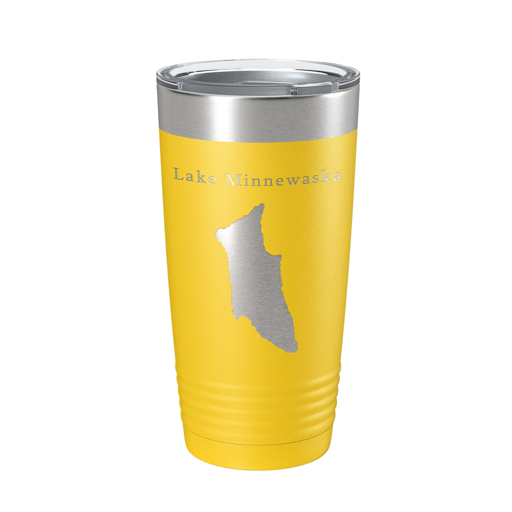 Lake Minnewaska Map Tumbler Travel Mug Insulated Laser Engraved Coffee Cup New York 20 oz