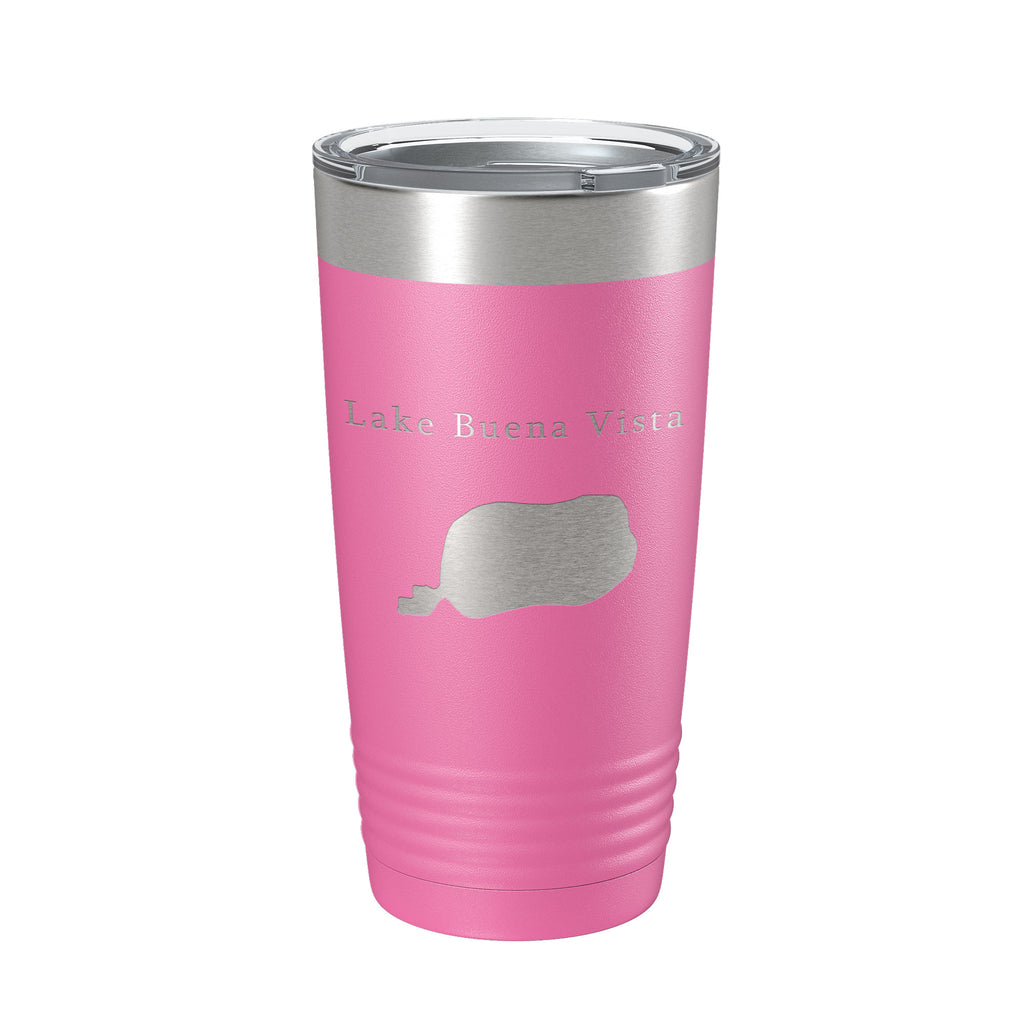 Lake Buena Vista Map Tumbler Travel Mug Insulated Laser Engraved Coffee Cup Florida 20 oz