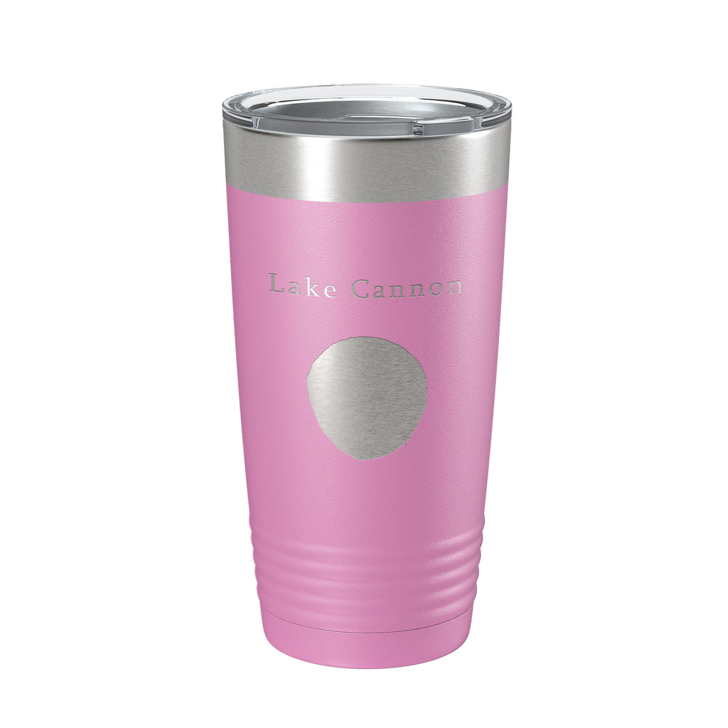 Lake Cannon Map Tumbler Travel Mug Insulated Laser Engraved Coffee Cup Florida 20 oz