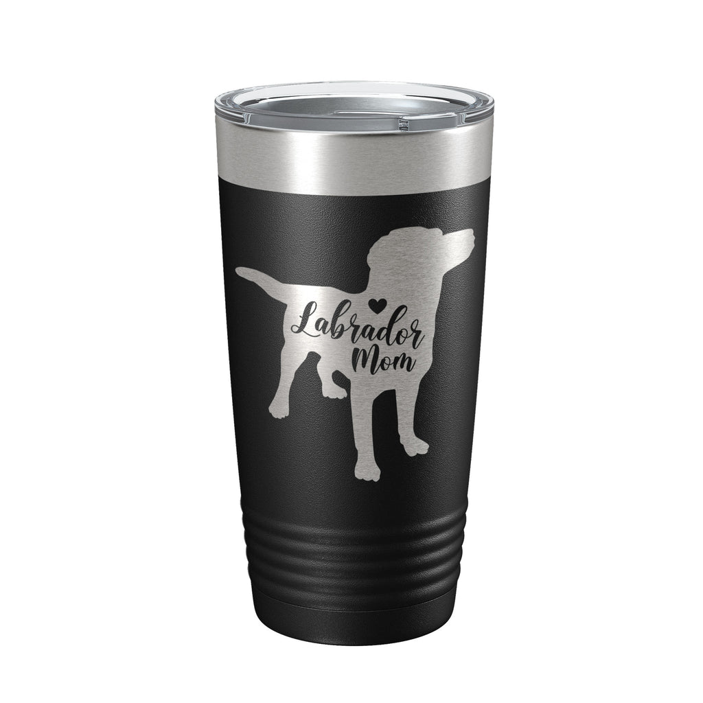 Labrador Retriever Lab Mom Tumbler Dog Travel Mug Gift Insulated Laser Engraved Coffee Cup 20 oz