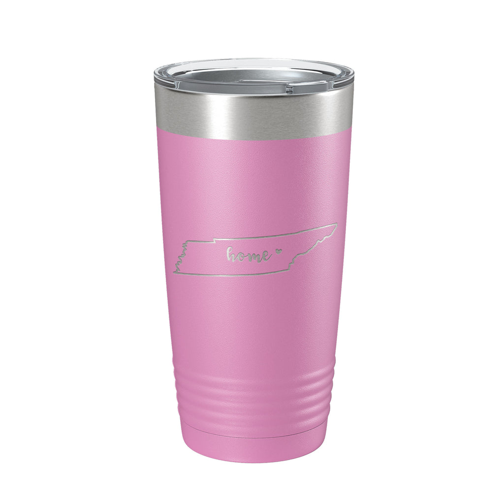 Tennessee Tumbler Home State Travel Mug Insulated Laser Engraved Map Coffee Cup 20 oz