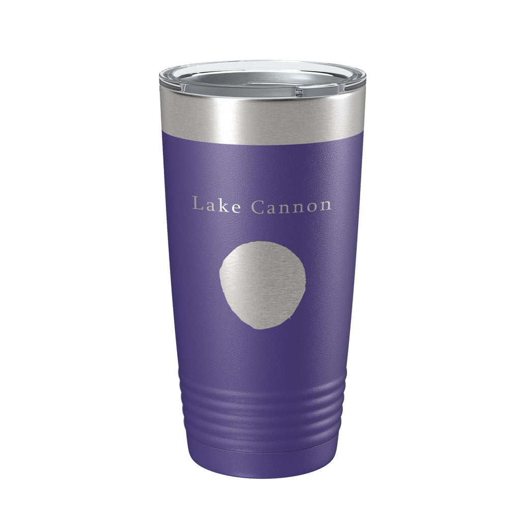Lake Cannon Map Tumbler Travel Mug Insulated Laser Engraved Coffee Cup Florida 20 oz