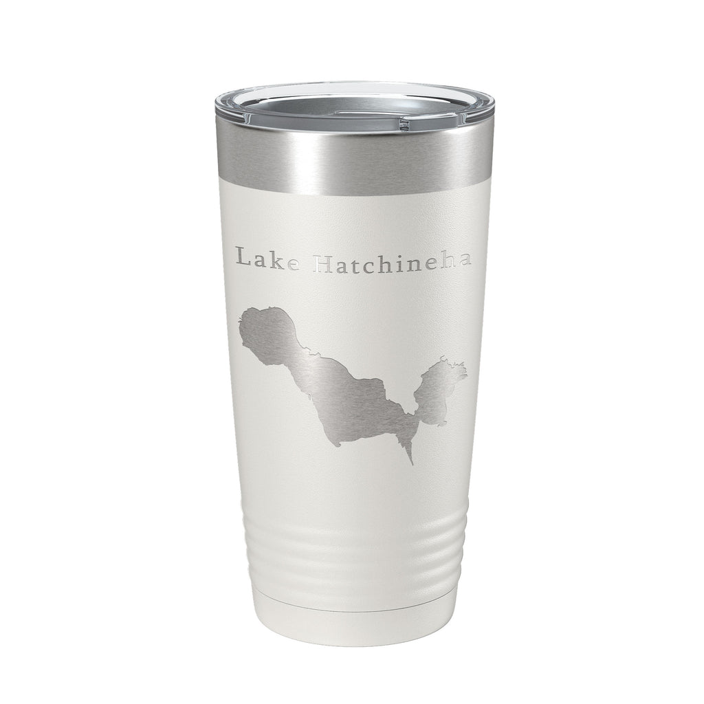 Lake Hatchineha Map Tumbler Travel Mug Insulated Laser Engraved Coffee Cup Florida 20 oz