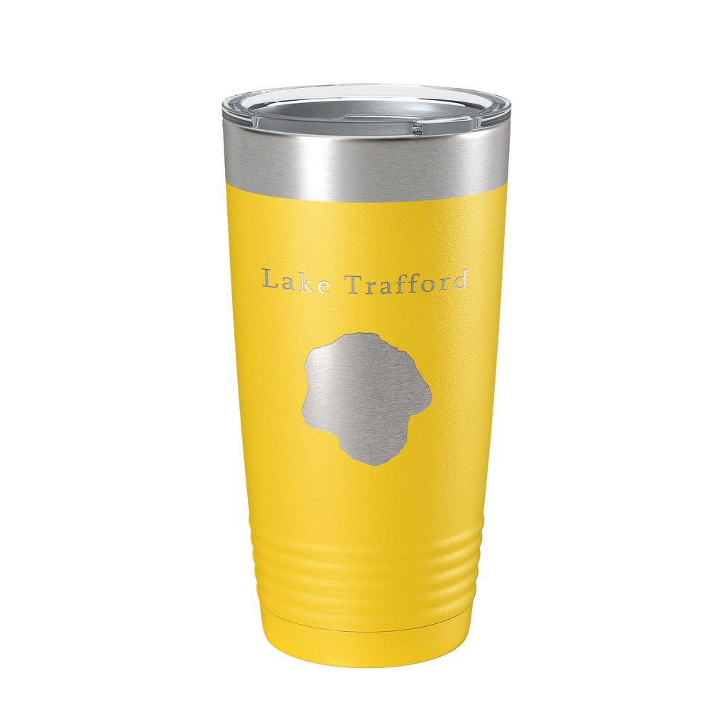 Lake Trafford Map Tumbler Travel Mug Insulated Laser Engraved Coffee Cup Florida 20 oz