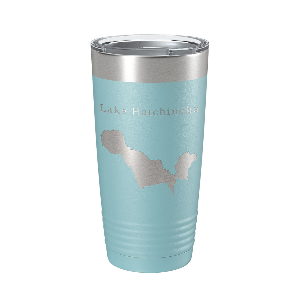 Lake Hatchineha Map Tumbler Travel Mug Insulated Laser Engraved Coffee Cup Florida 20 oz