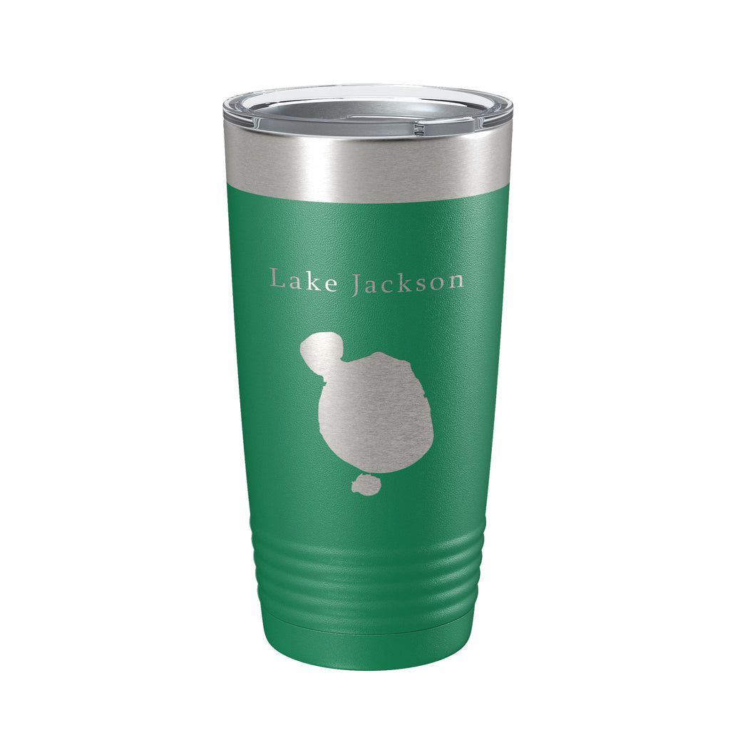 Lake Jackson Map Tumbler Travel Mug Insulated Laser Engraved Coffee Cup Sebring, FL 20 oz