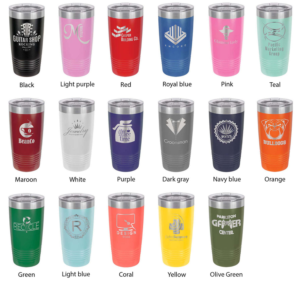 Fishing Gifts for Men, Fishing Tumbler 20 Oz with Lid Stainless