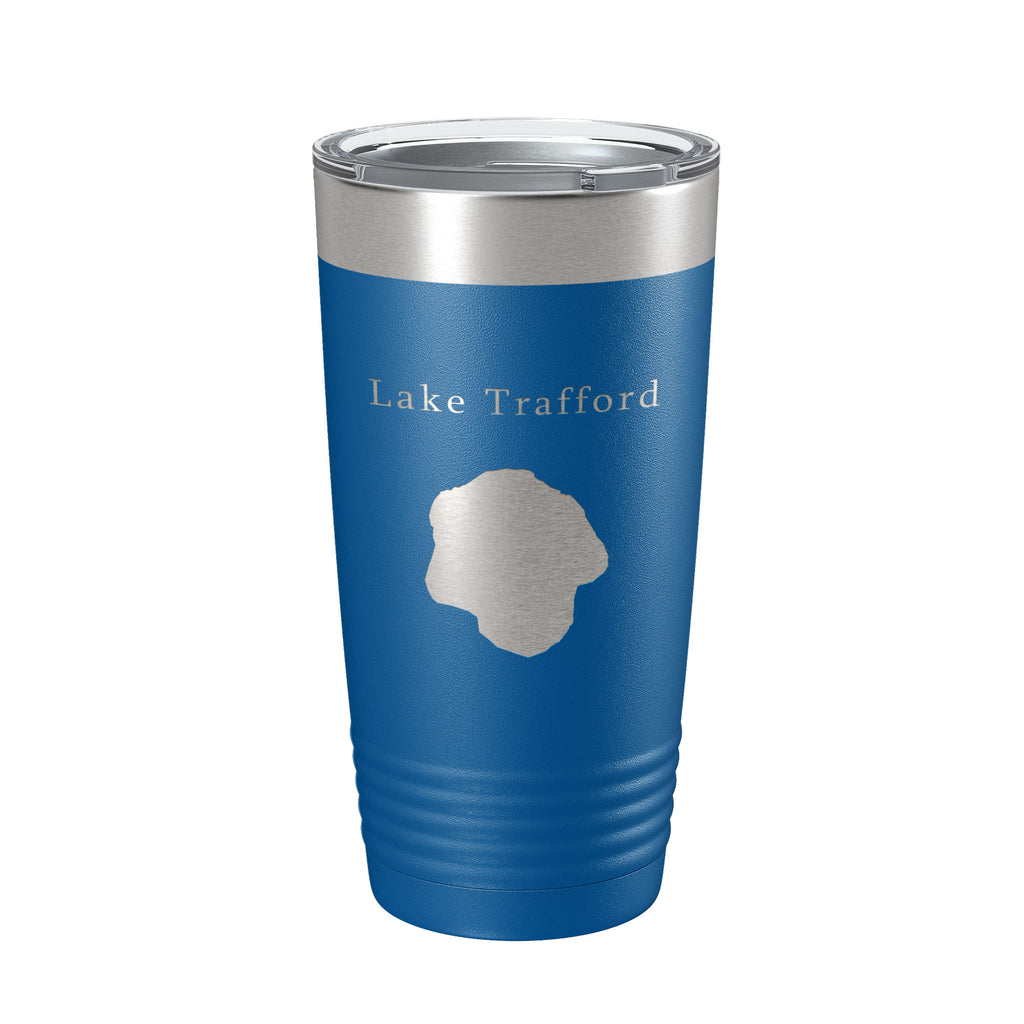 Lake Trafford Map Tumbler Travel Mug Insulated Laser Engraved Coffee Cup Florida 20 oz
