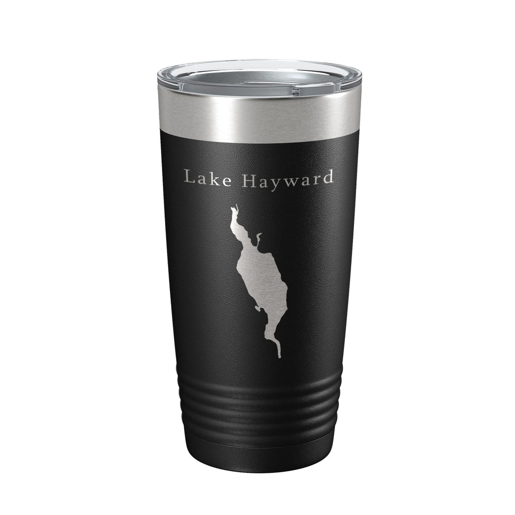 Lake Hayward Map Tumbler Travel Mug Insulated Laser Engraved Coffee Cup Connecticut 20 oz