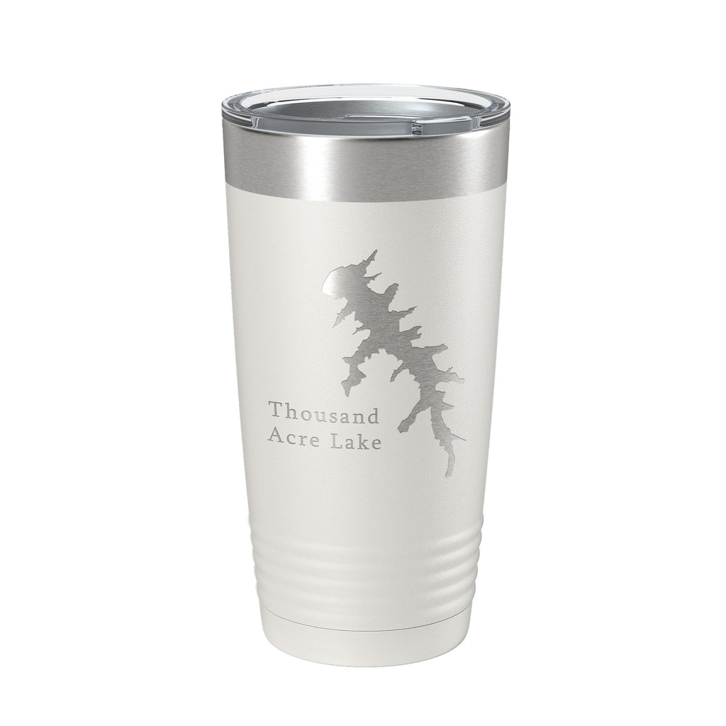 Carroll County Thousand Acre Recreation Lake Map Tumbler Travel Mug In –  CarveBright