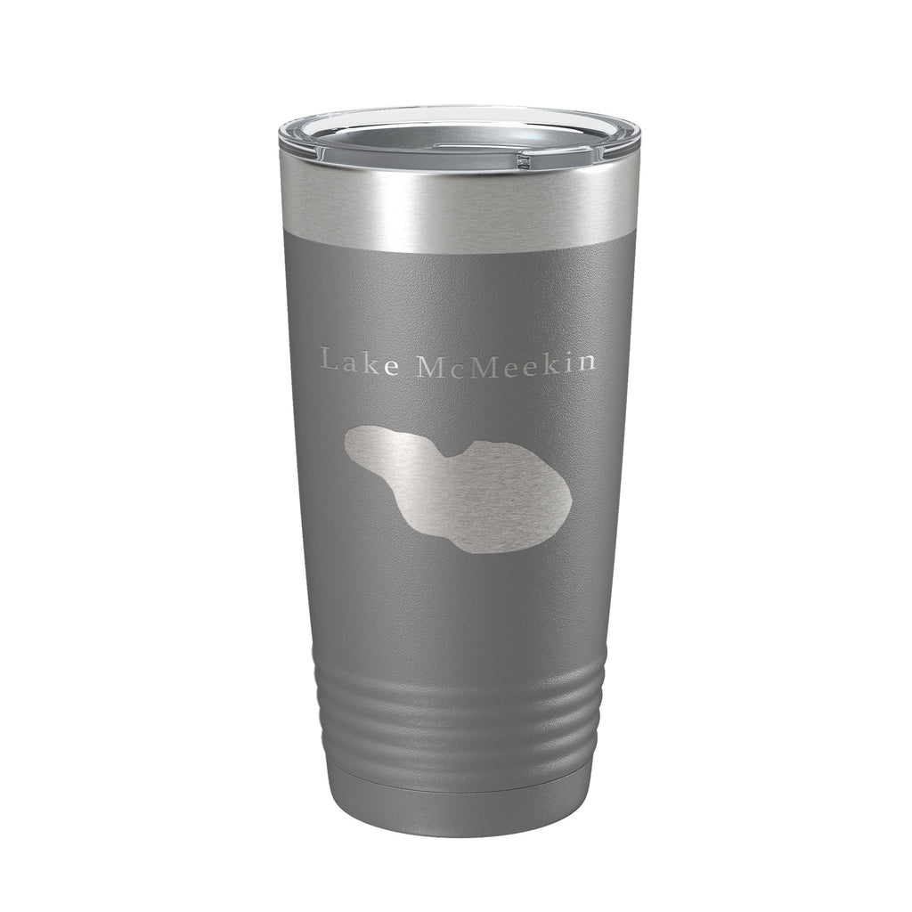 Lake McMeekin Map Tumbler Travel Mug Insulated Laser Engraved Coffee Cup Florida 20 oz