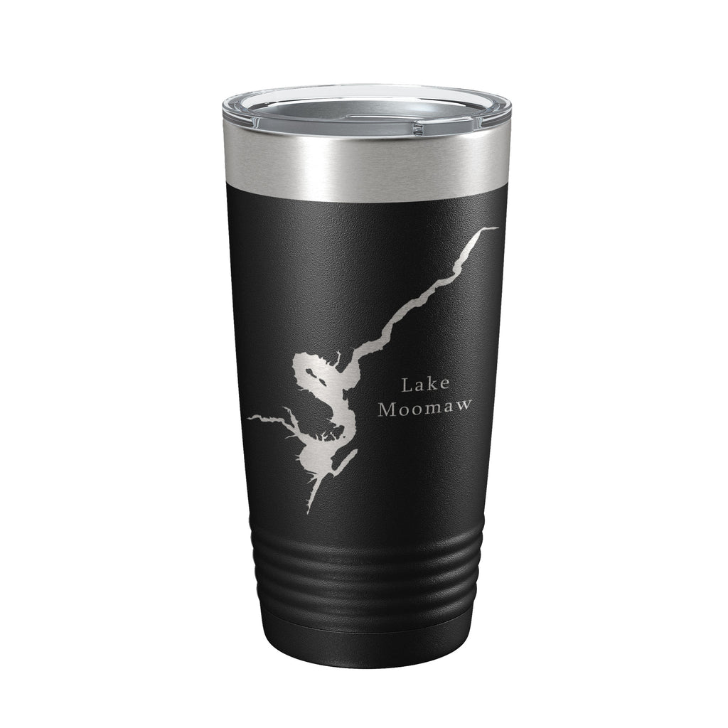 Lake Moomaw Map Tumbler Travel Mug Insulated Laser Engraved Coffee Cup Virginia 20 oz