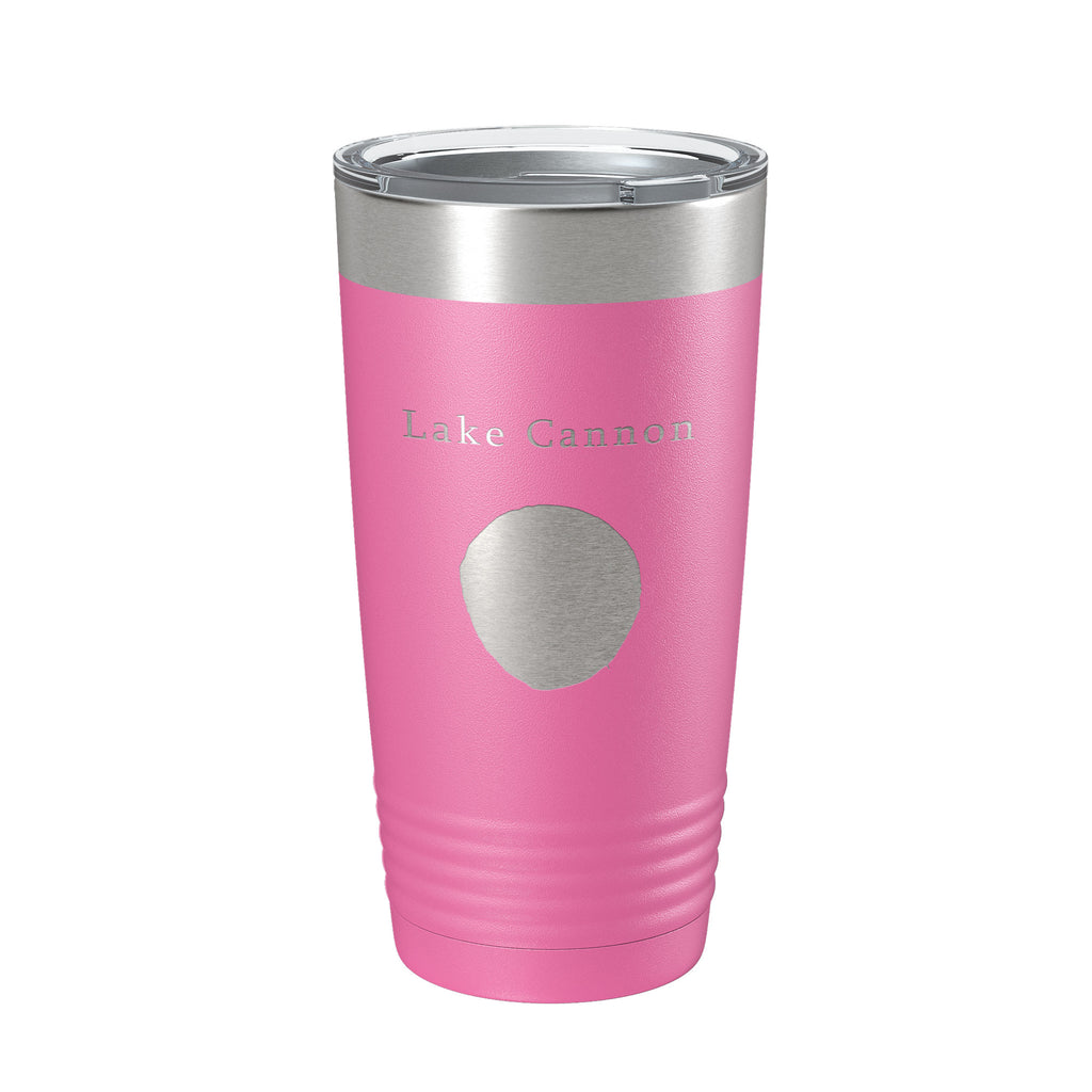 Lake Cannon Map Tumbler Travel Mug Insulated Laser Engraved Coffee Cup Florida 20 oz