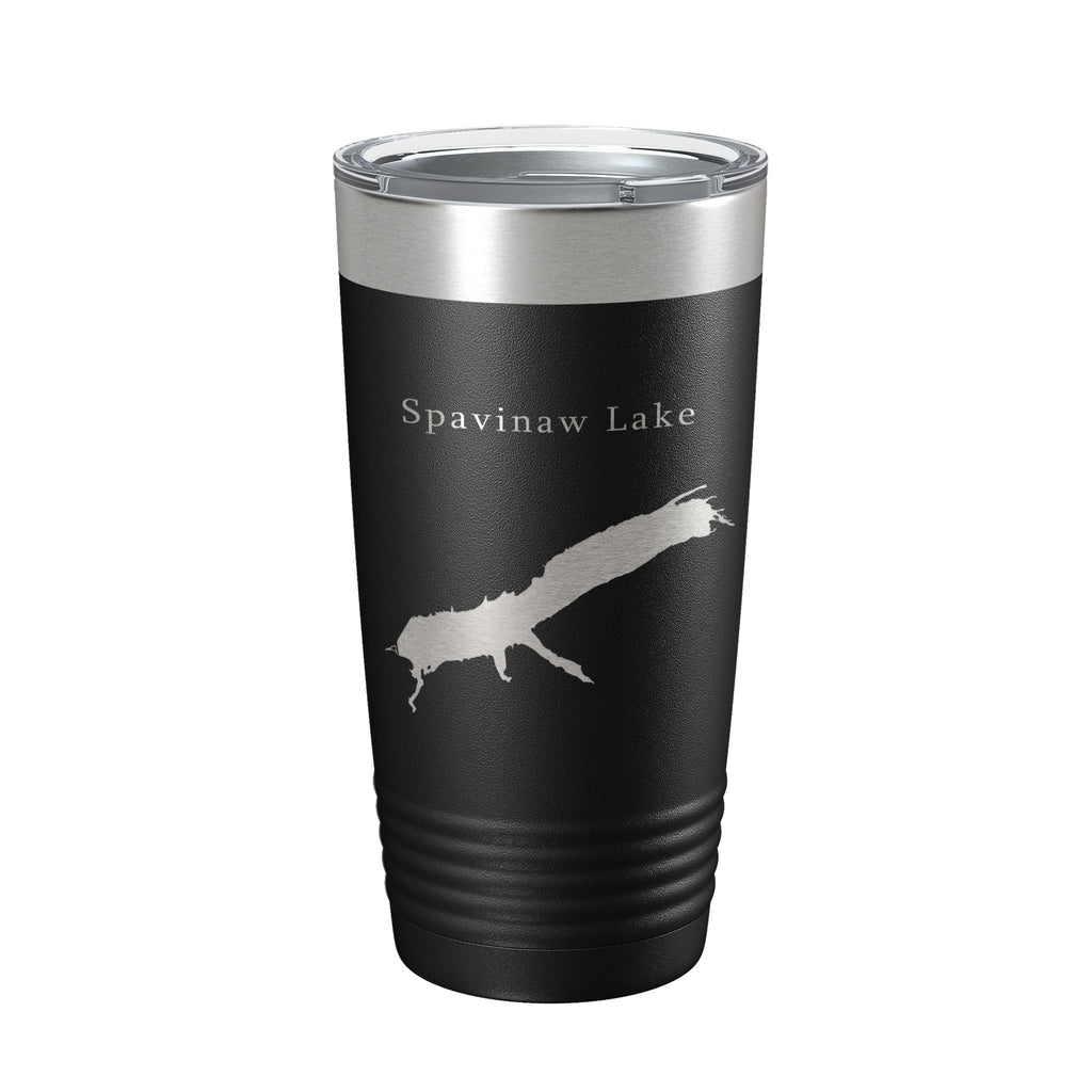 Spavinaw Lake Map Tumbler Travel Mug Insulated Laser Engraved Coffee Cup Oklahoma 20 oz