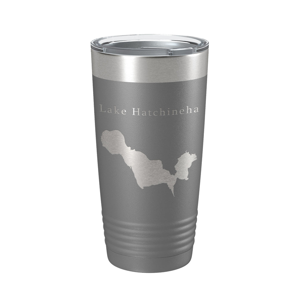 Lake Hatchineha Map Tumbler Travel Mug Insulated Laser Engraved Coffee Cup Florida 20 oz