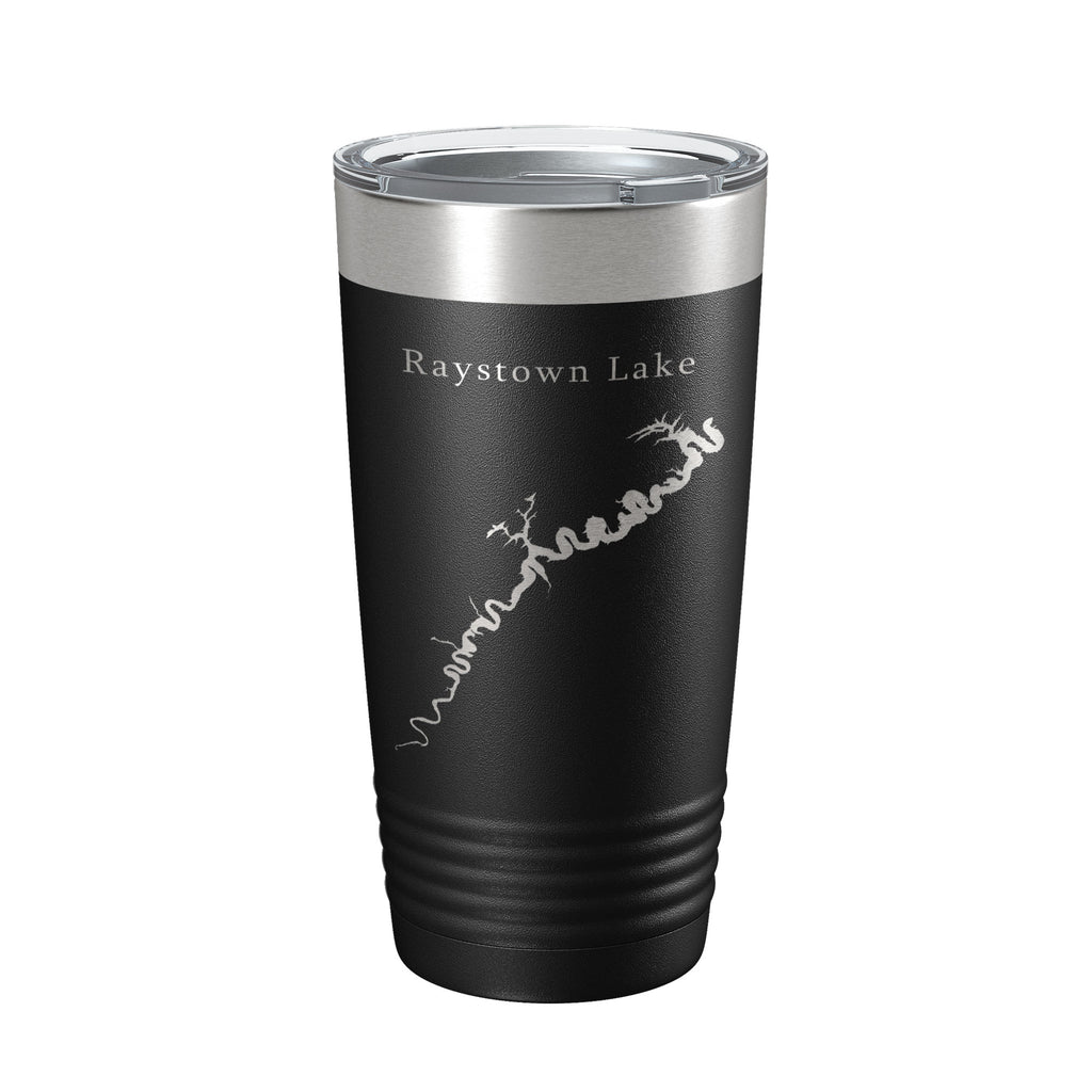 Raystown Lake Map Tumbler Travel Mug Insulated Laser Engraved Coffee Cup Pennsylvania 20 oz