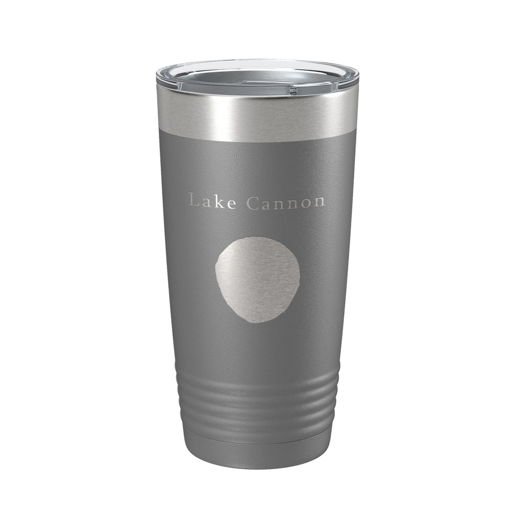 Lake Cannon Map Tumbler Travel Mug Insulated Laser Engraved Coffee Cup Florida 20 oz