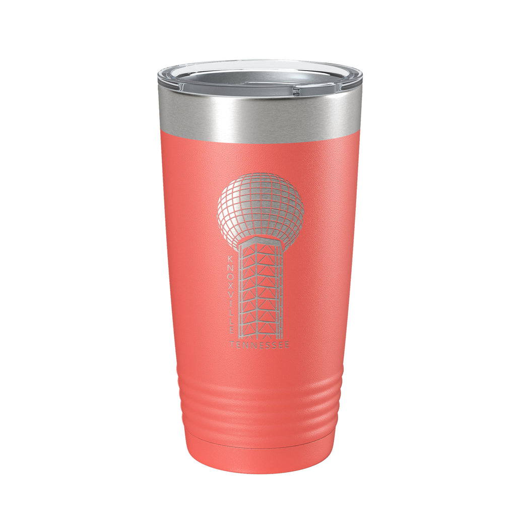 Sunsphere Tumbler Knoxville TN Travel Mug World's Fair Park Insulated Laser Engraved Coffee Cup 20 oz