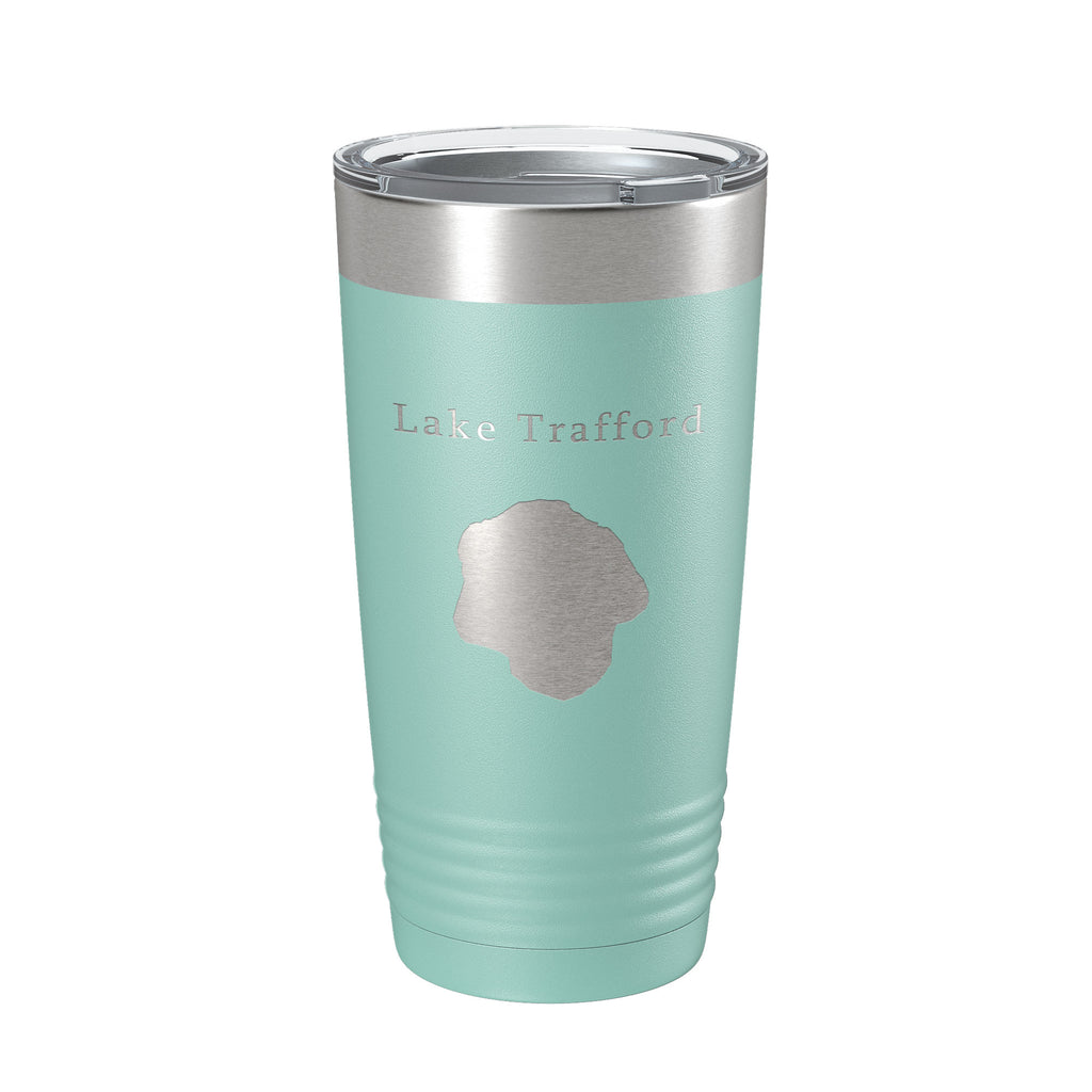 Lake Trafford Map Tumbler Travel Mug Insulated Laser Engraved Coffee Cup Florida 20 oz